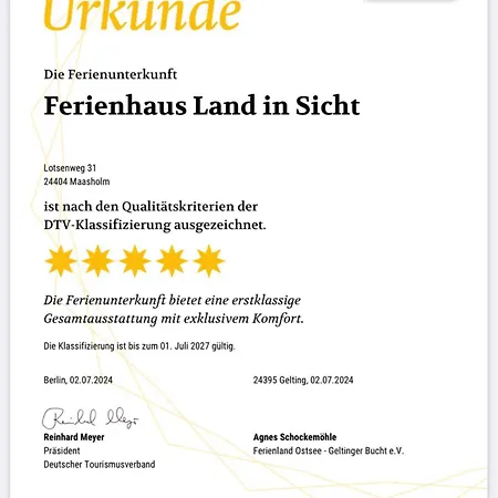 Дом отдыха Land In Sicht *